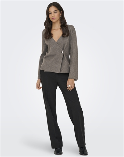 JDY - JDYPrime Life V-Neck Cardigan - Falcon